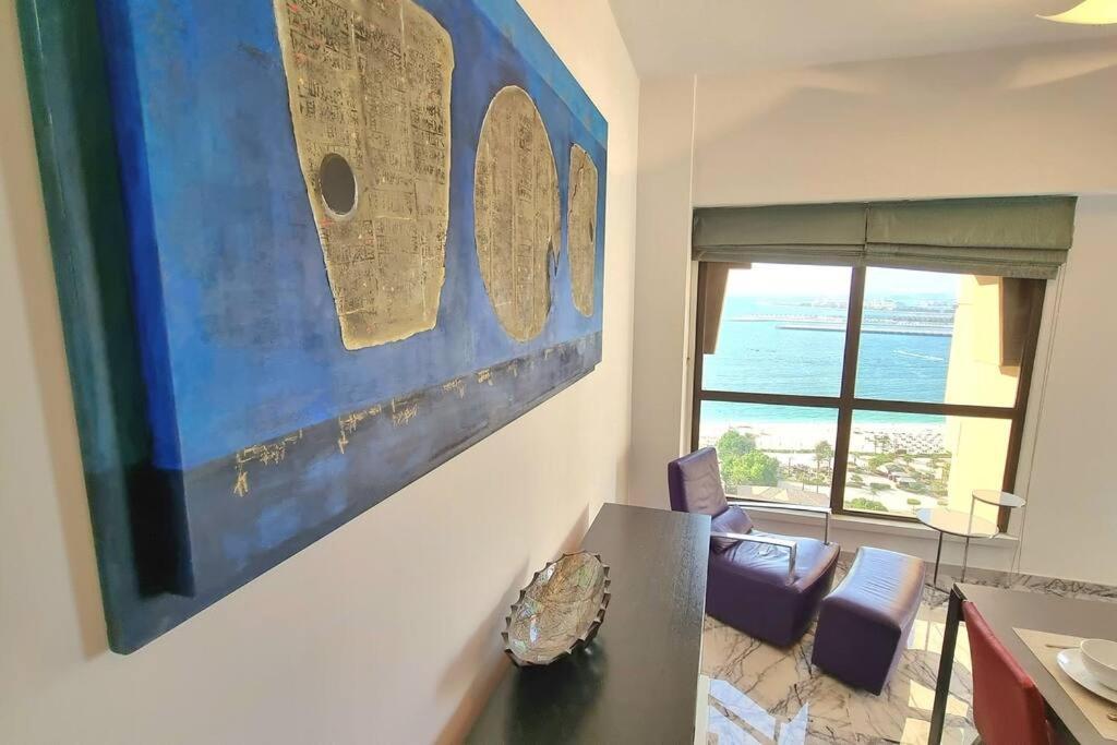 Luxury Sea View Beachfront 3 Bedroom Apt, Jbr Dubai Exterior photo