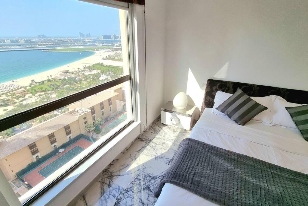 Luxury Sea View Beachfront 3 Bedroom Apt, Jbr Dubai Exterior photo