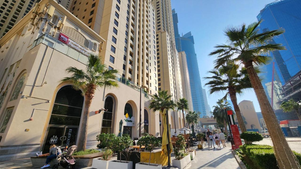 Luxury Sea View Beachfront 3 Bedroom Apt, Jbr Dubai Exterior photo