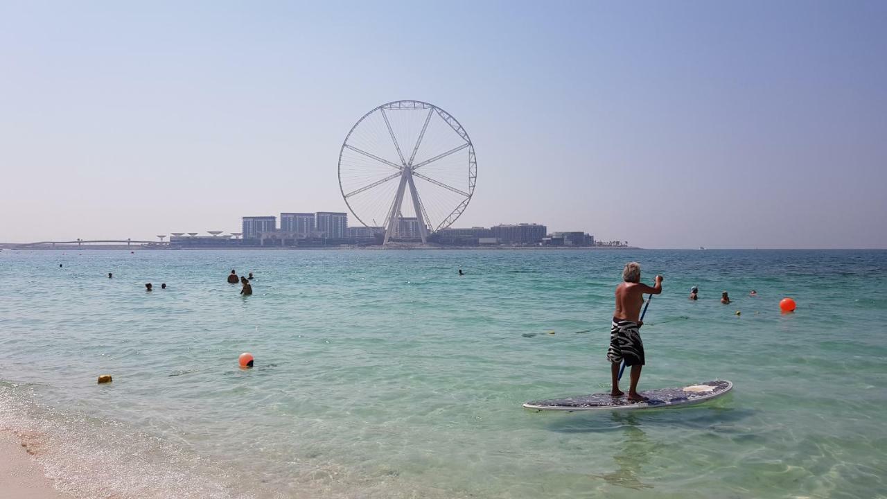 Luxury Sea View Beachfront 3 Bedroom Apt, Jbr Dubai Exterior photo