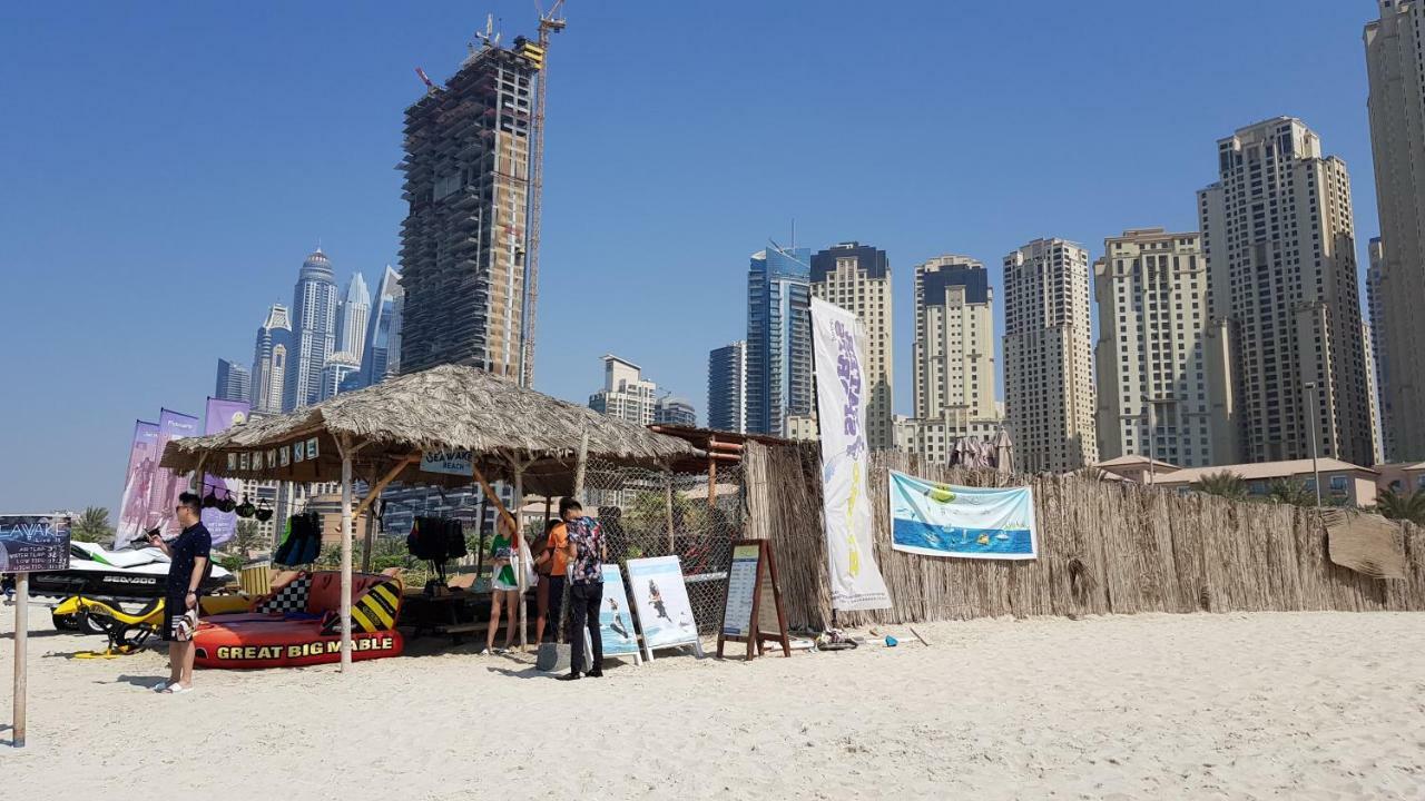 Luxury Sea View Beachfront 3 Bedroom Apt, Jbr Dubai Exterior photo