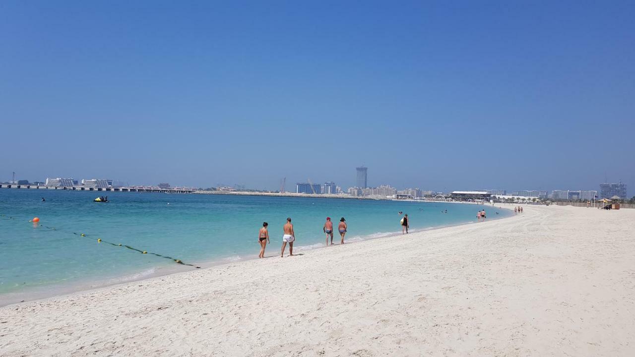 Luxury Sea View Beachfront 3 Bedroom Apt, Jbr Dubai Exterior photo